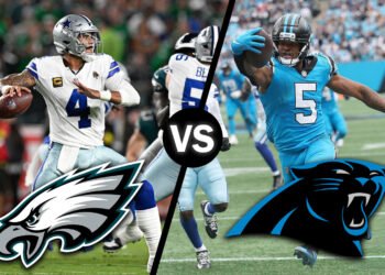 philadelphia eagles vs carolina panthers match player stats