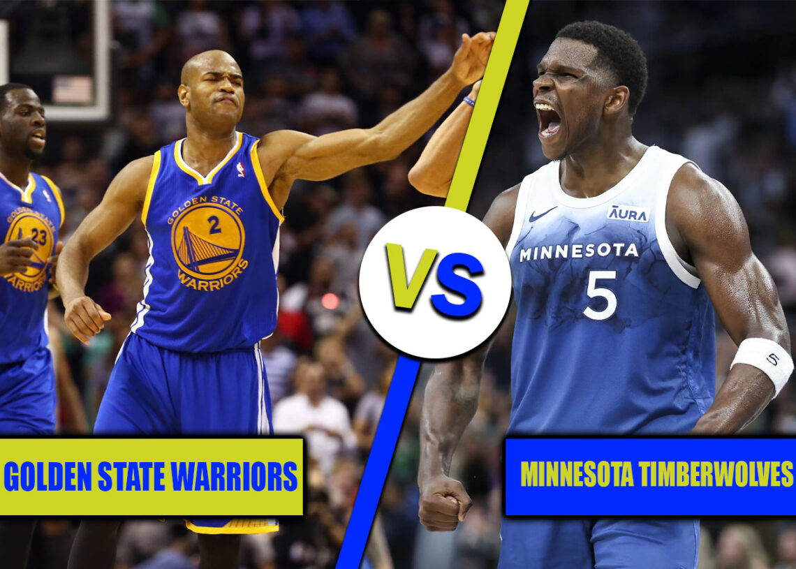 golden state warriors vs minnesota timberwolves match player stats