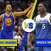 golden state warriors vs minnesota timberwolves match player stats