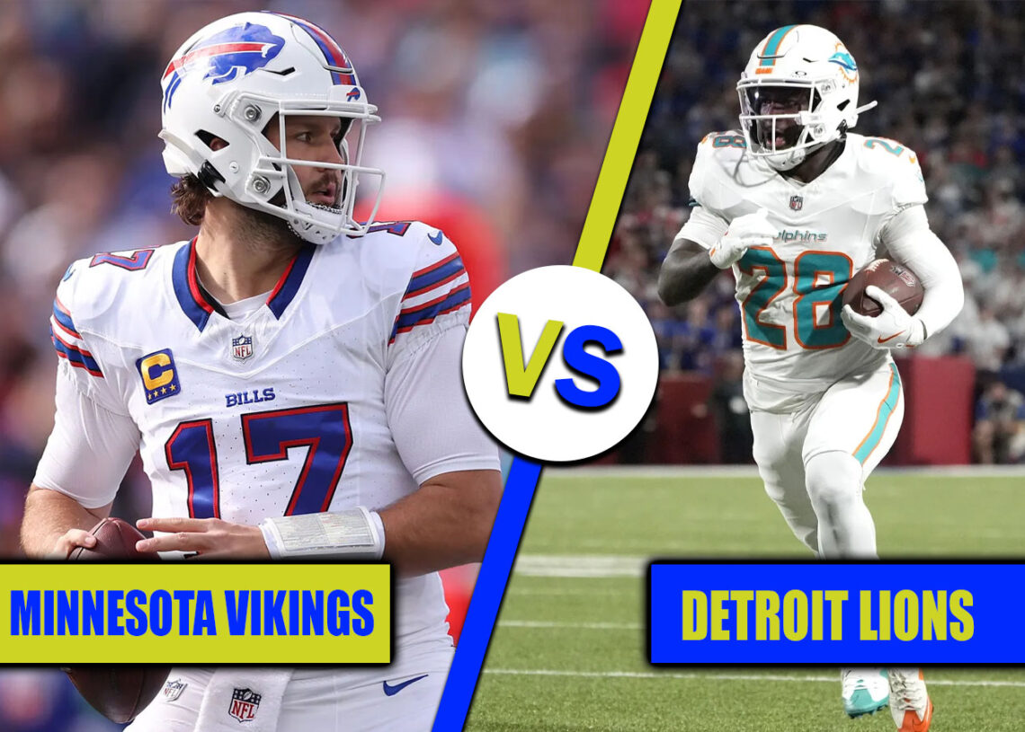 minnesota vikings vs detroit lions match player stats