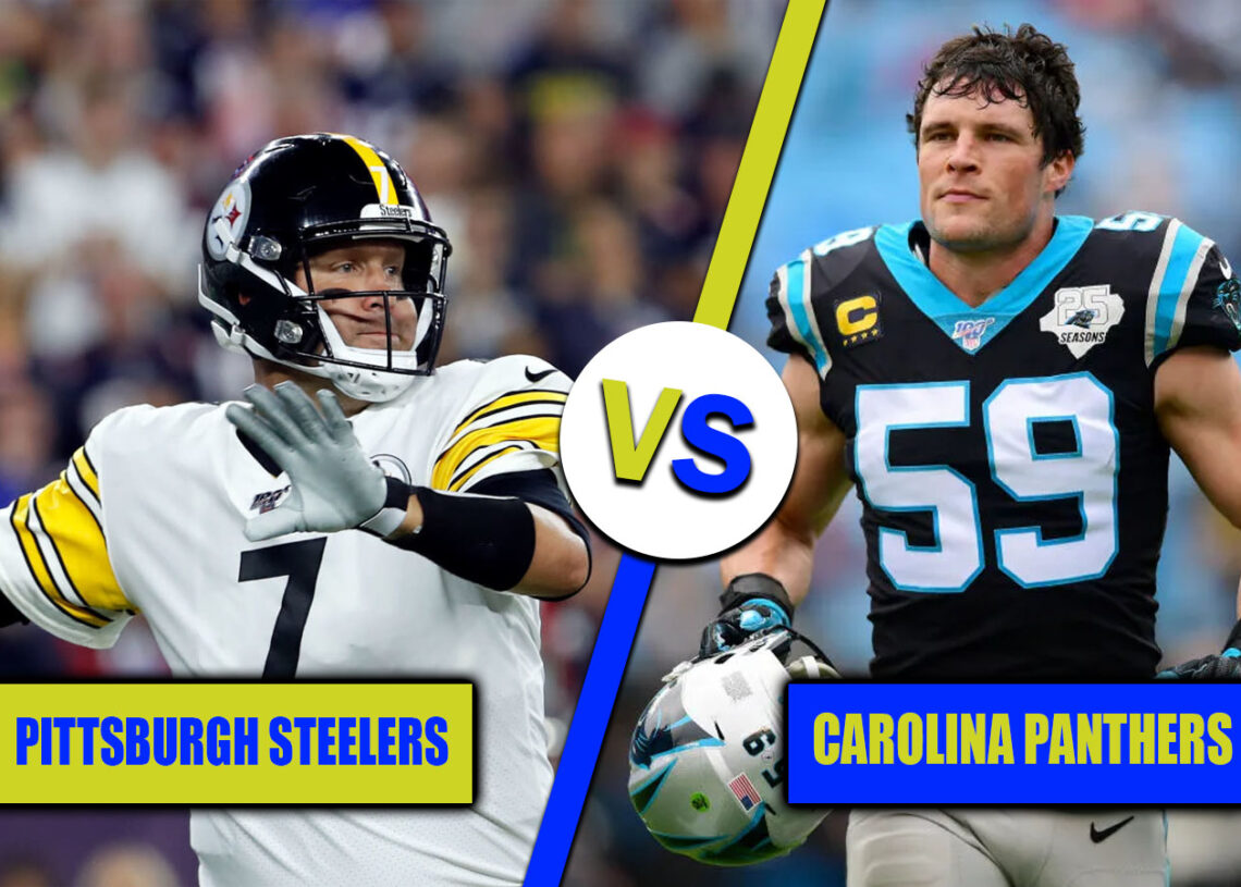 pittsburgh steelers vs carolina panthers match player stats