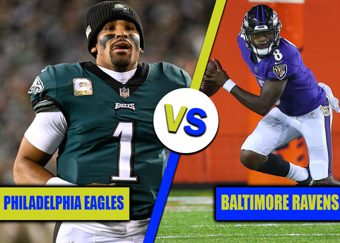 philadelphia eagles vs baltimore ravens match player stats