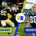 new orleans saints vs carolina panthers match player stats