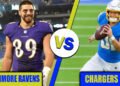 baltimore ravens vs chargers match player stats