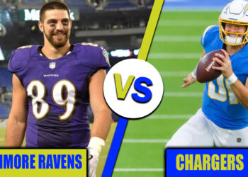 baltimore ravens vs chargers match player stats