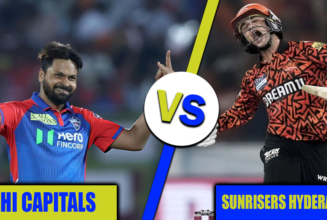 delhi capitals vs sunrisers hyderabad timeline