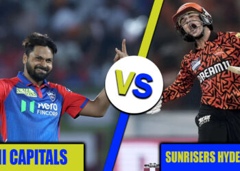 delhi capitals vs sunrisers hyderabad timeline