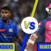 mumbai indians vs rajasthan royals timeline