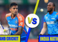 england cricket team vs india national cricket team timeline