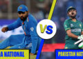 india national cricket team vs pakistan national cricket team timeline