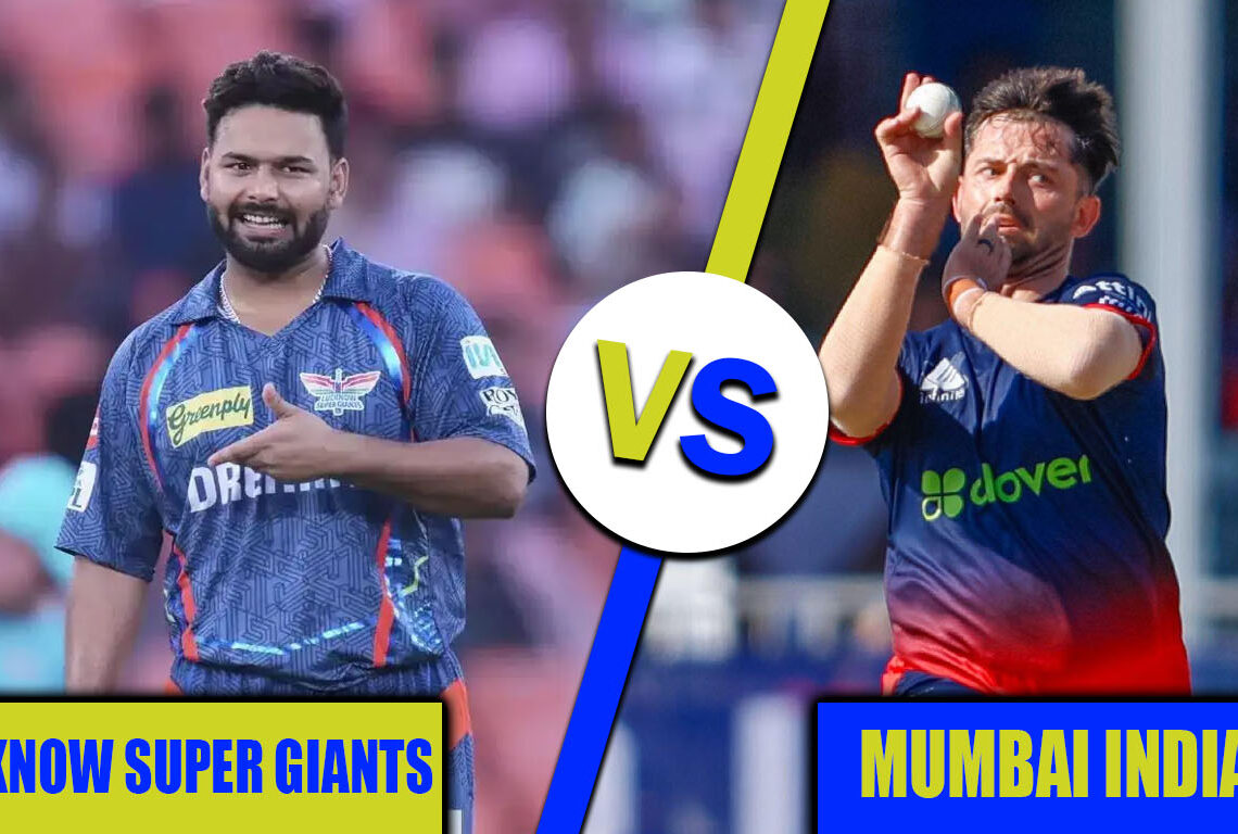 lucknow super giants vs mumbai indians timeline