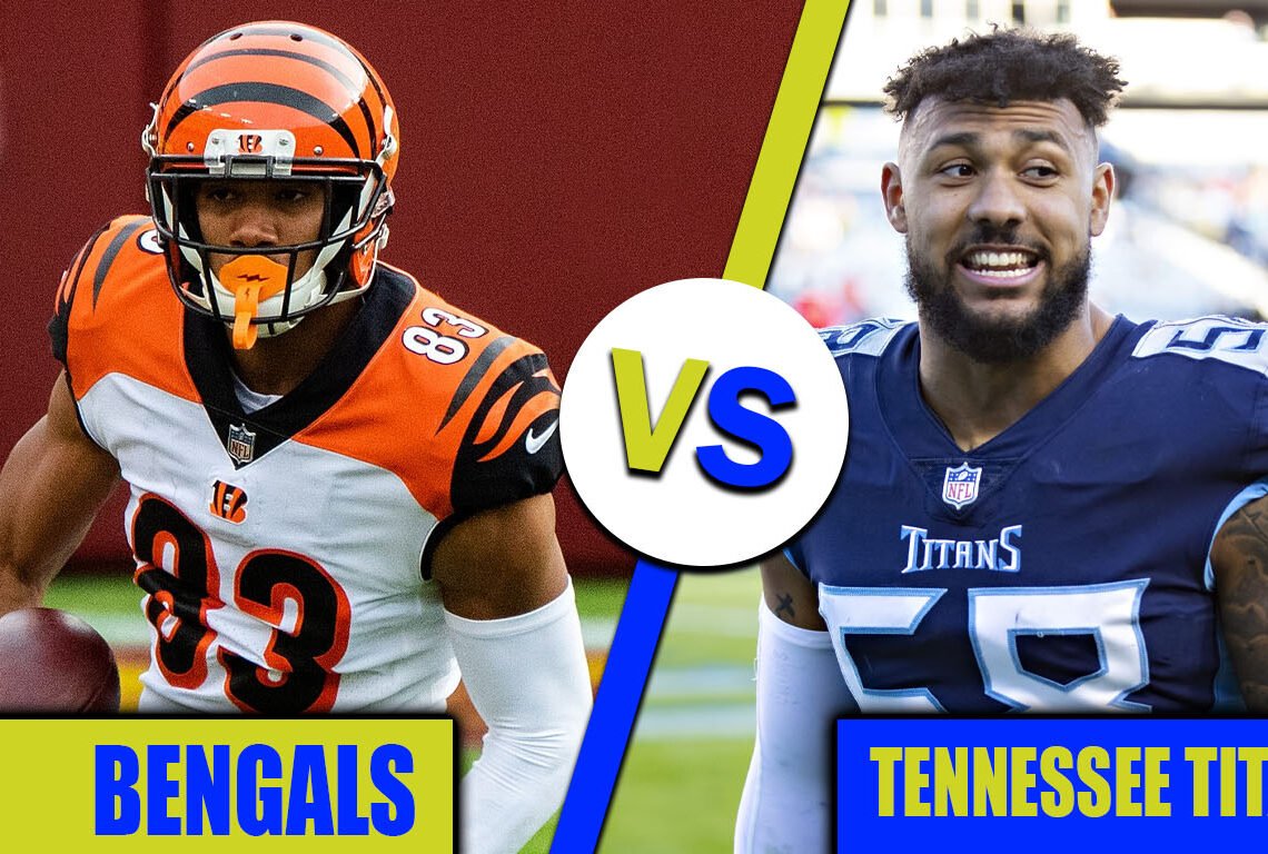 bengals vs tennessee titans match player stats