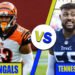bengals vs tennessee titans match player stats