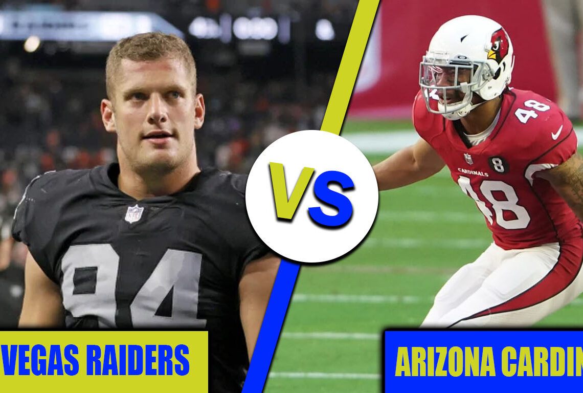 las vegas raiders vs arizona cardinals match player stats