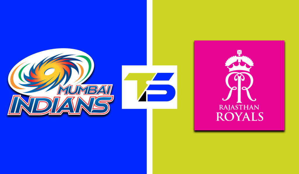 mumbai indians vs rajasthan royals timeline