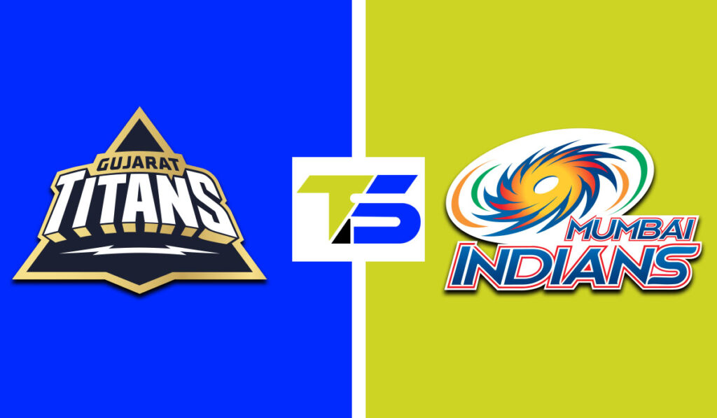 gujarat titans vs mumbai indians timeline