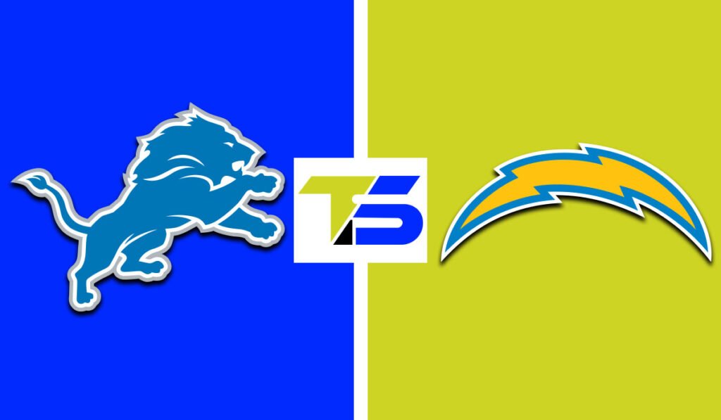 detroit lions vs los angeles chargers match player stats
